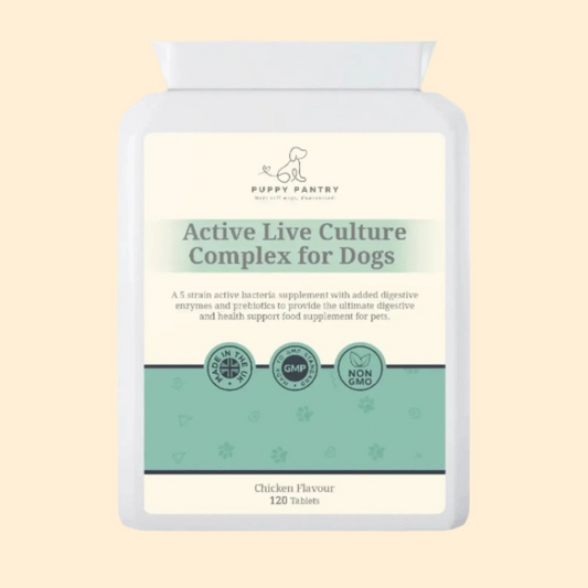 Gut Health Tablets – Chicken (120 Pack)
With probiotics, prebiotics & enzymes for digestive support