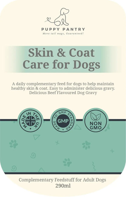 Beef Gravy for Healthy Skin & Shiny Coat For Dogs (2 Months Supply) - Puppy Pantry